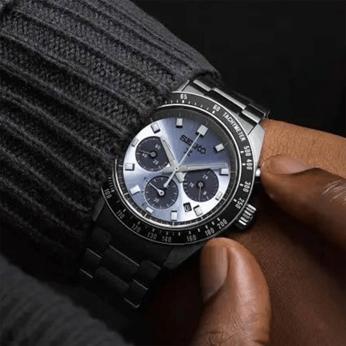 Seiko Prospex Speedtimer Solar Chronograph "Crystal Trophy" Watch SSC935P1 thumbnail 6