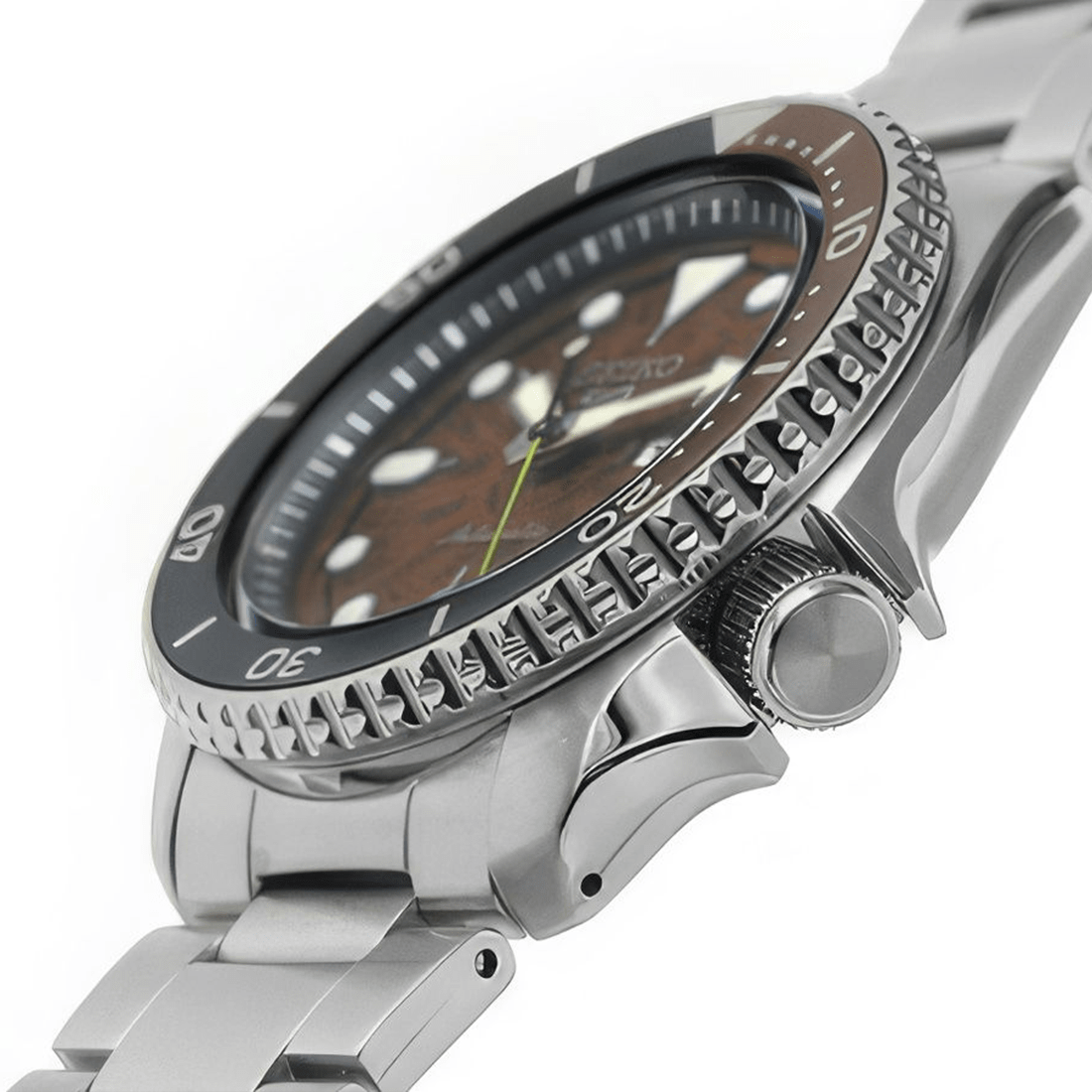 Seiko 5 Sports SKX Skeleton Style "Time Sonar" Automatic Watch SRPJ47K1 thumbnail 2