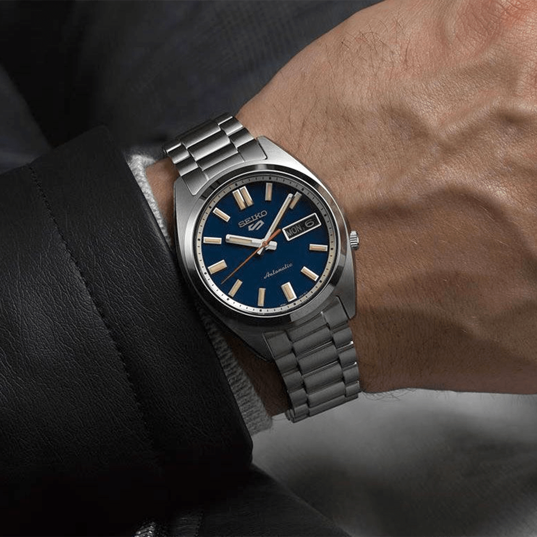Seiko 5 Sports SNXS "Rinse Blue" Mens Watch SRPK87K1 thumbnail 7