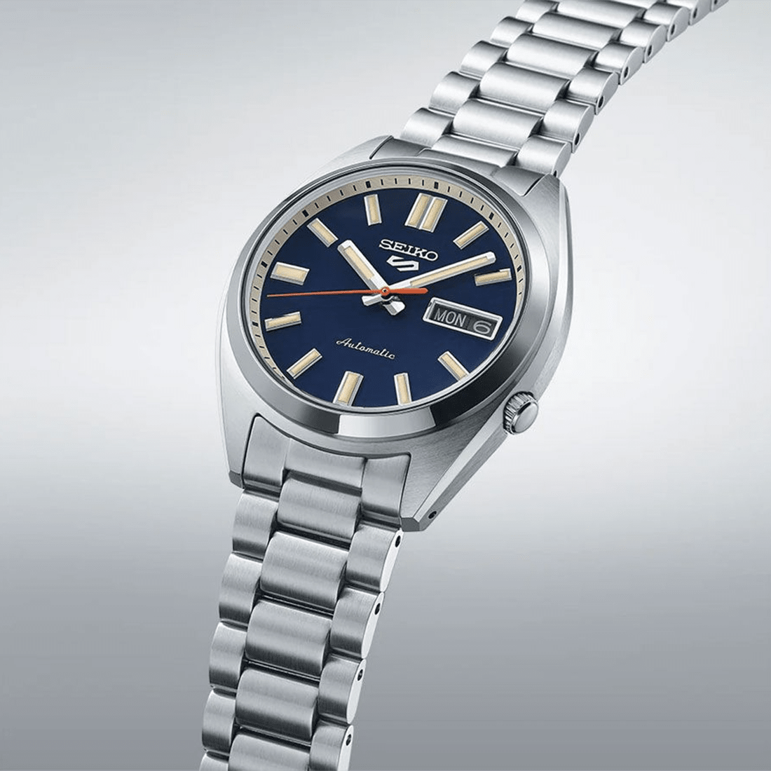 Seiko 5 Sports SNXS "Rinse Blue" Mens Watch SRPK87K1 thumbnail 5