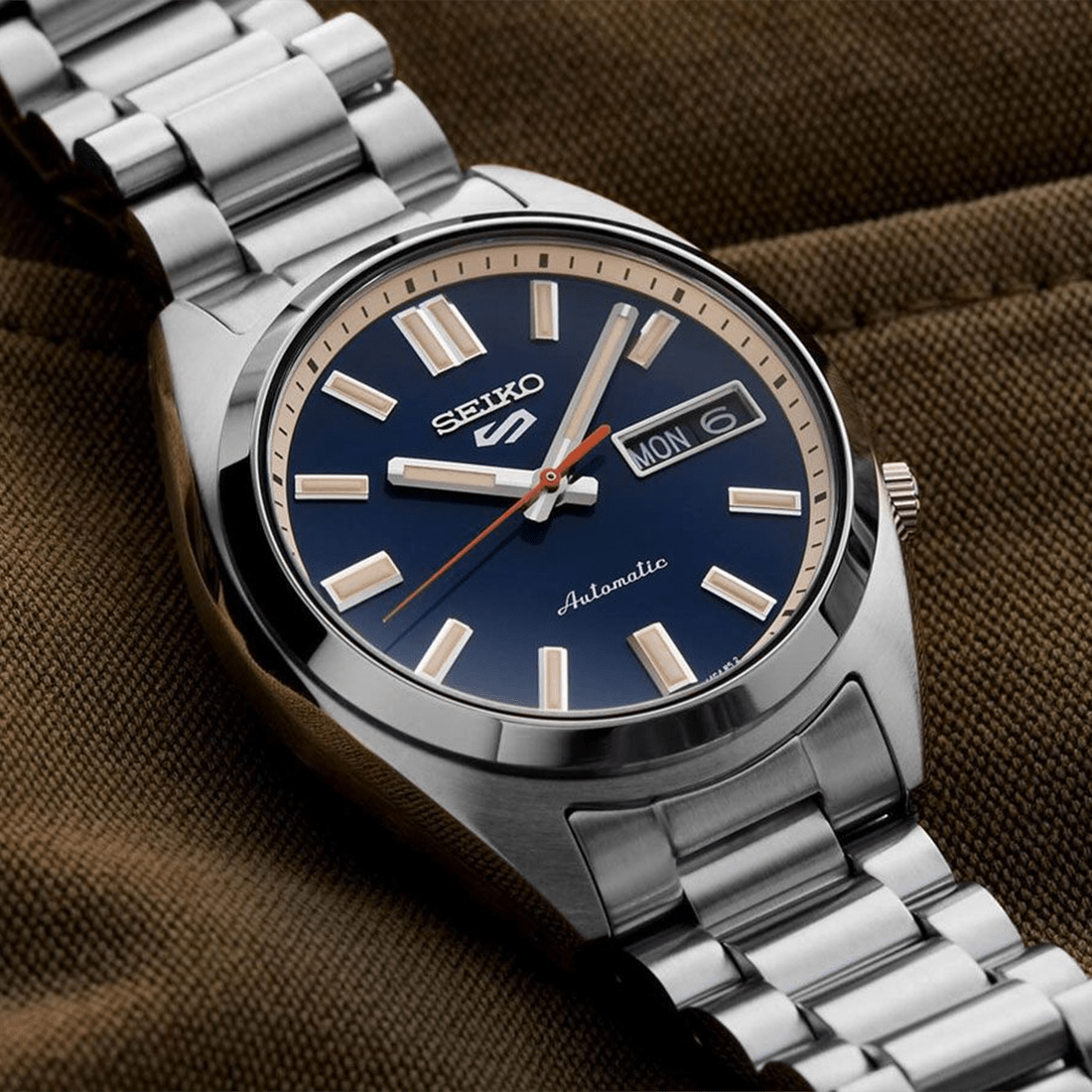 Seiko 5 Sports SNXS "Rinse Blue" Mens Watch SRPK87K1 thumbnail 8