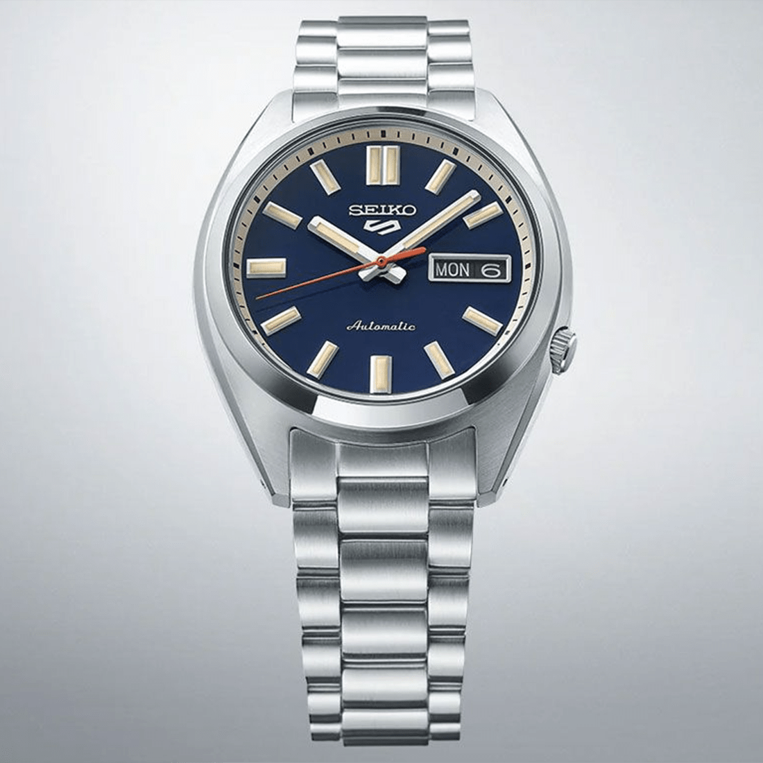 Seiko 5 Sports SNXS "Rinse Blue" Mens Watch SRPK87K1 thumbnail 4