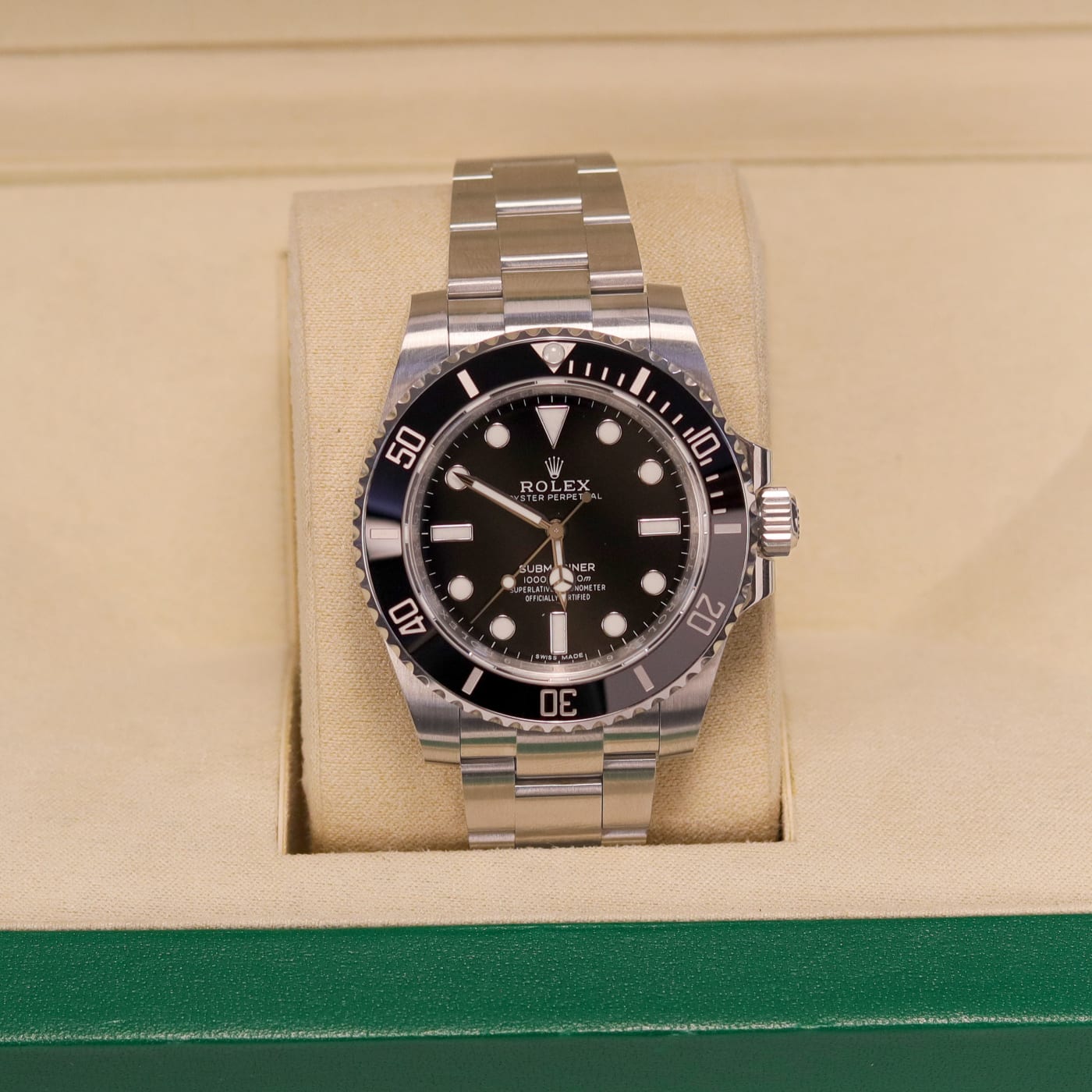 Rolex Submariner Oyster, 41 mm, Oystersteel Black Dial Watch M124060-0001 thumbnail 5