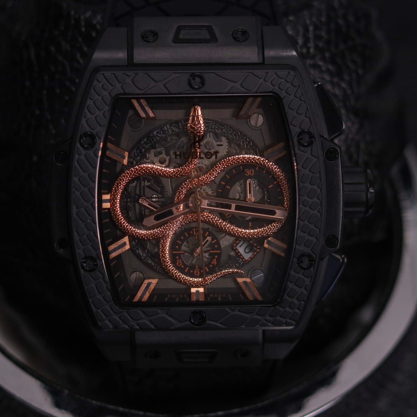 Hublot Spirit of Big Bang Year of the Snake Black Dial Men's Watch 642.CI.0180.RX.CNY25 thumbnail 4