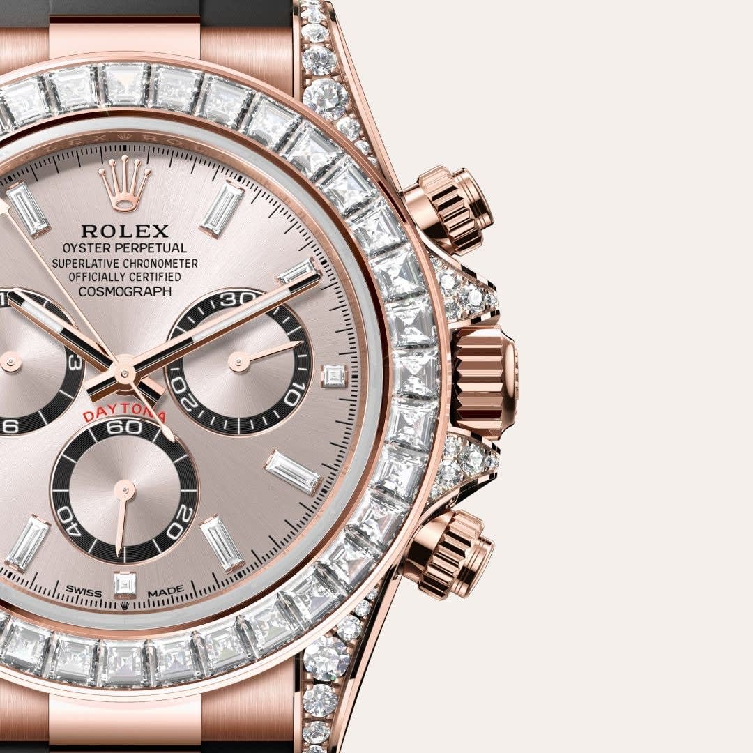 Rolex Cosmograph Daytona Rose Gold Diamond Dial 126535TBR Watch thumbnail 4