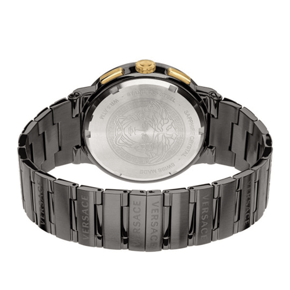 Versace Men Dial & Stainless Steel Bracelet Style Straps Analogue Watch VEZ900521 thumbnail 3
