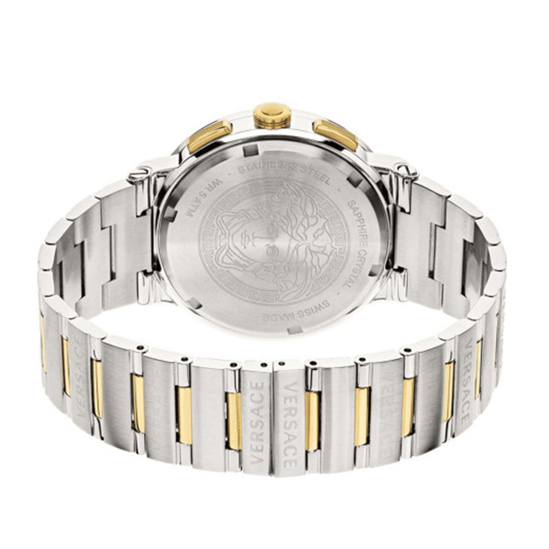 Versace Men Dial & Stainless Steel Bracelet Style Straps Analogue Watch VEZ900321 thumbnail 2