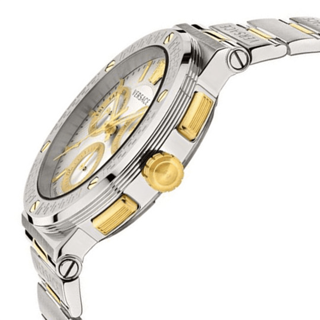 Versace Men Dial & Stainless Steel Bracelet Style Straps Analogue Watch VEZ900321 thumbnail 3
