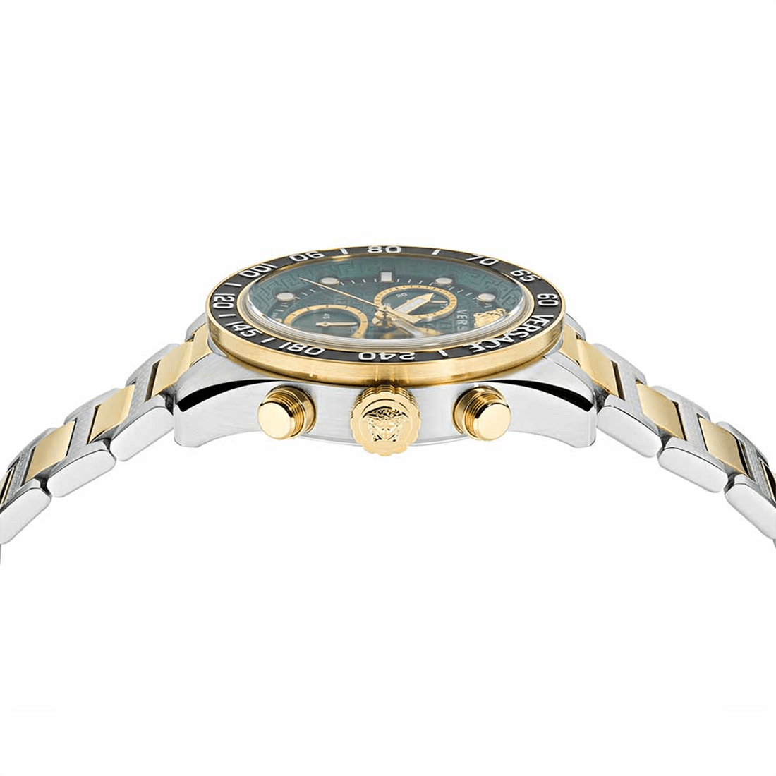 Versace Greca Dome Chronograph Men's Two-Tone Watch VE6K00423 thumbnail 2