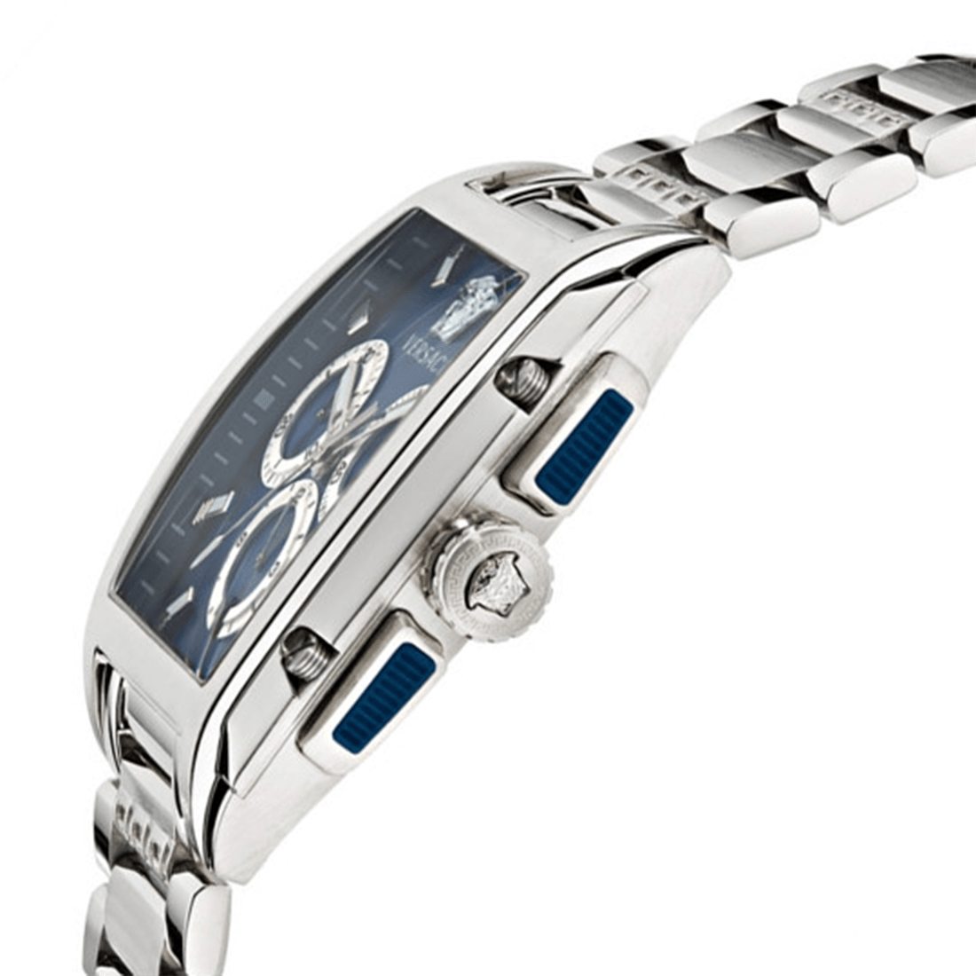 Versace Men Rectangular Dial Stainless Steel Straps Analogue Watch VE6H00423 thumbnail 3