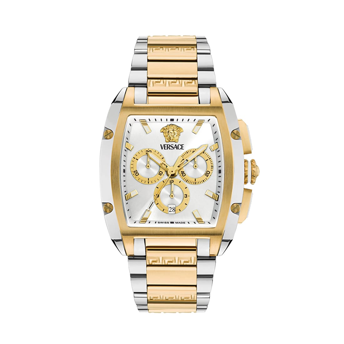 Versace Dominus Chronograph Men's Two-Tone Watch VE6H00823