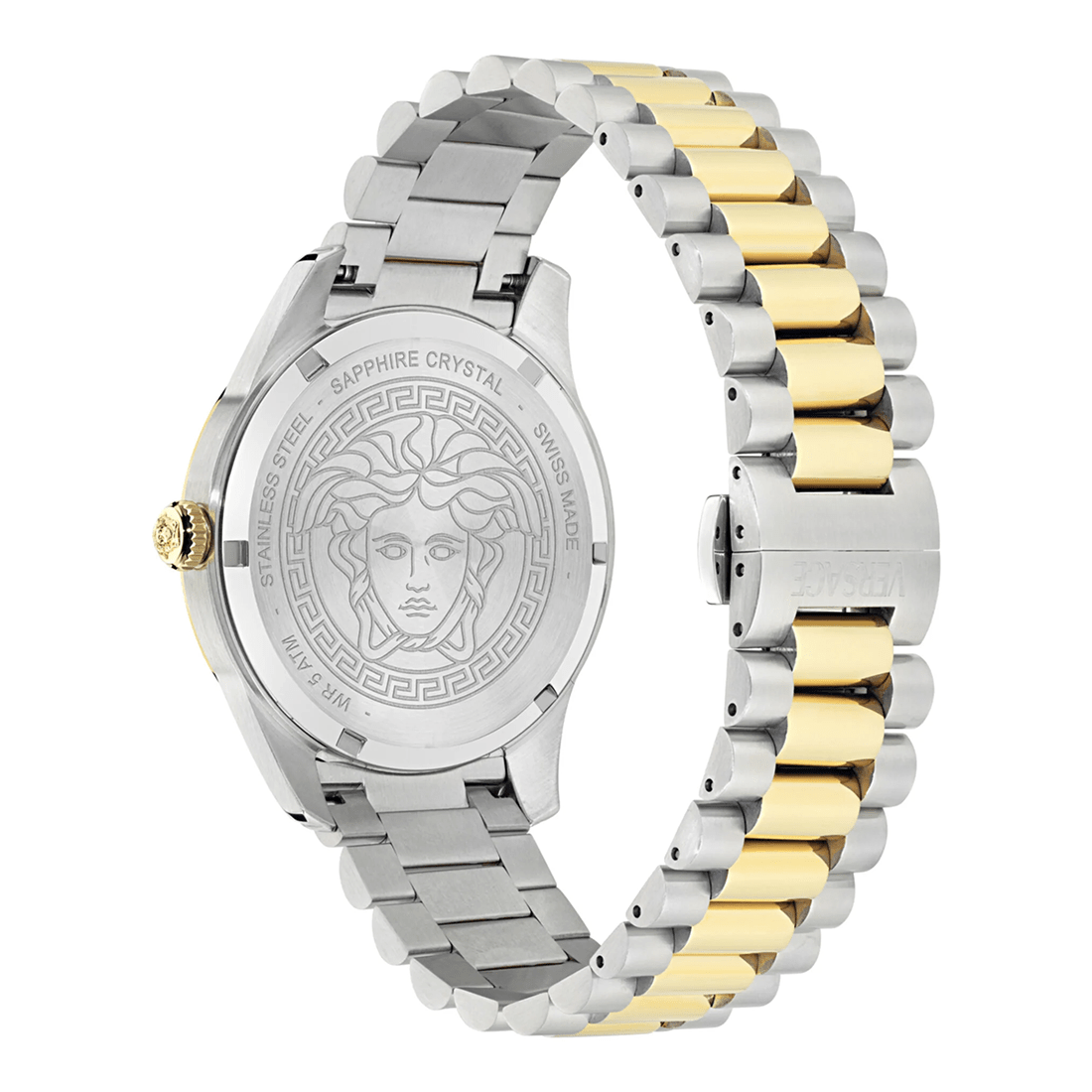 Versace Apodis GMT Men's Two-Tone Watch VE0U00325 thumbnail 3