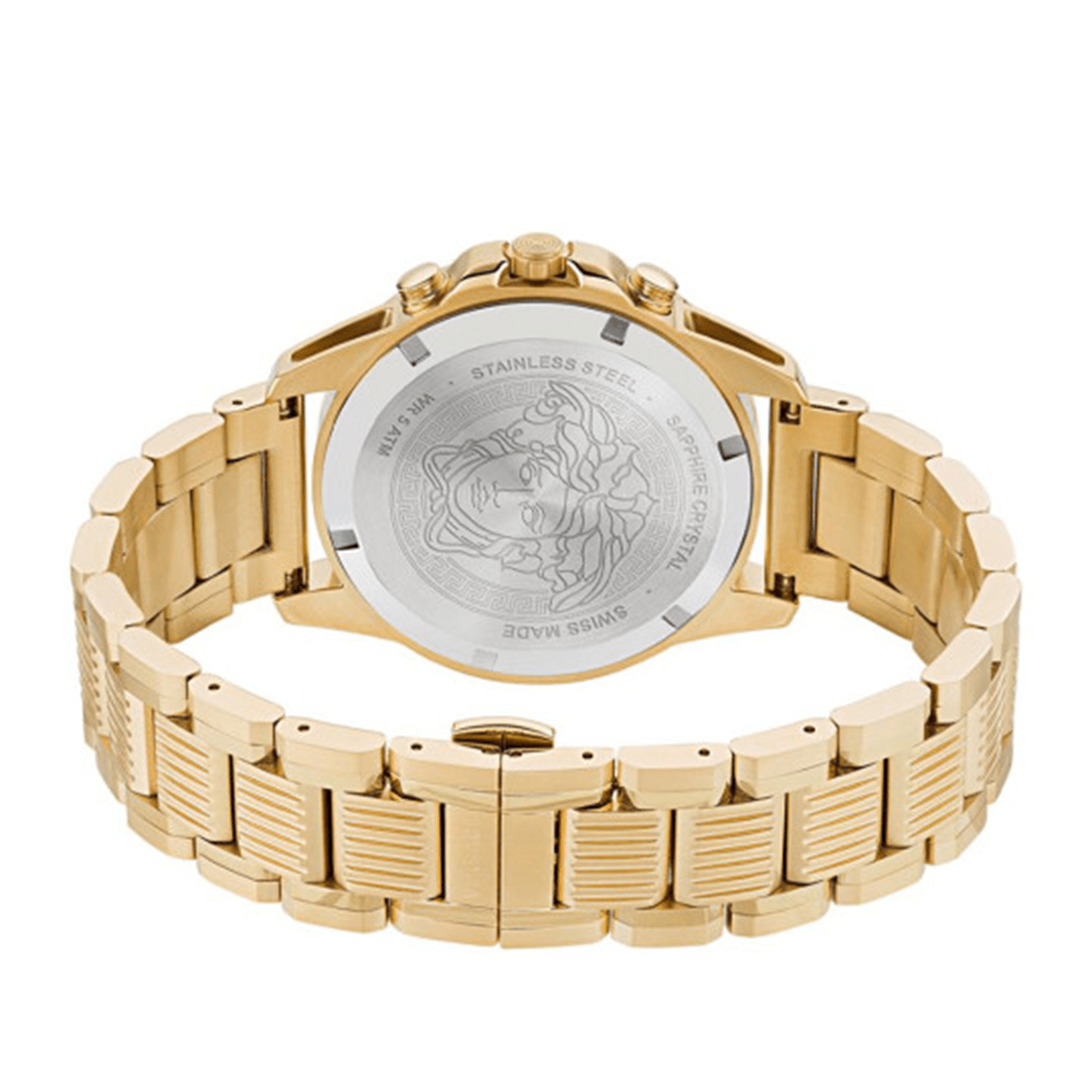 Versace Men Dial & Stainless Steel Bracelet Style Straps Analogue Watch VE3J00622 thumbnail 2