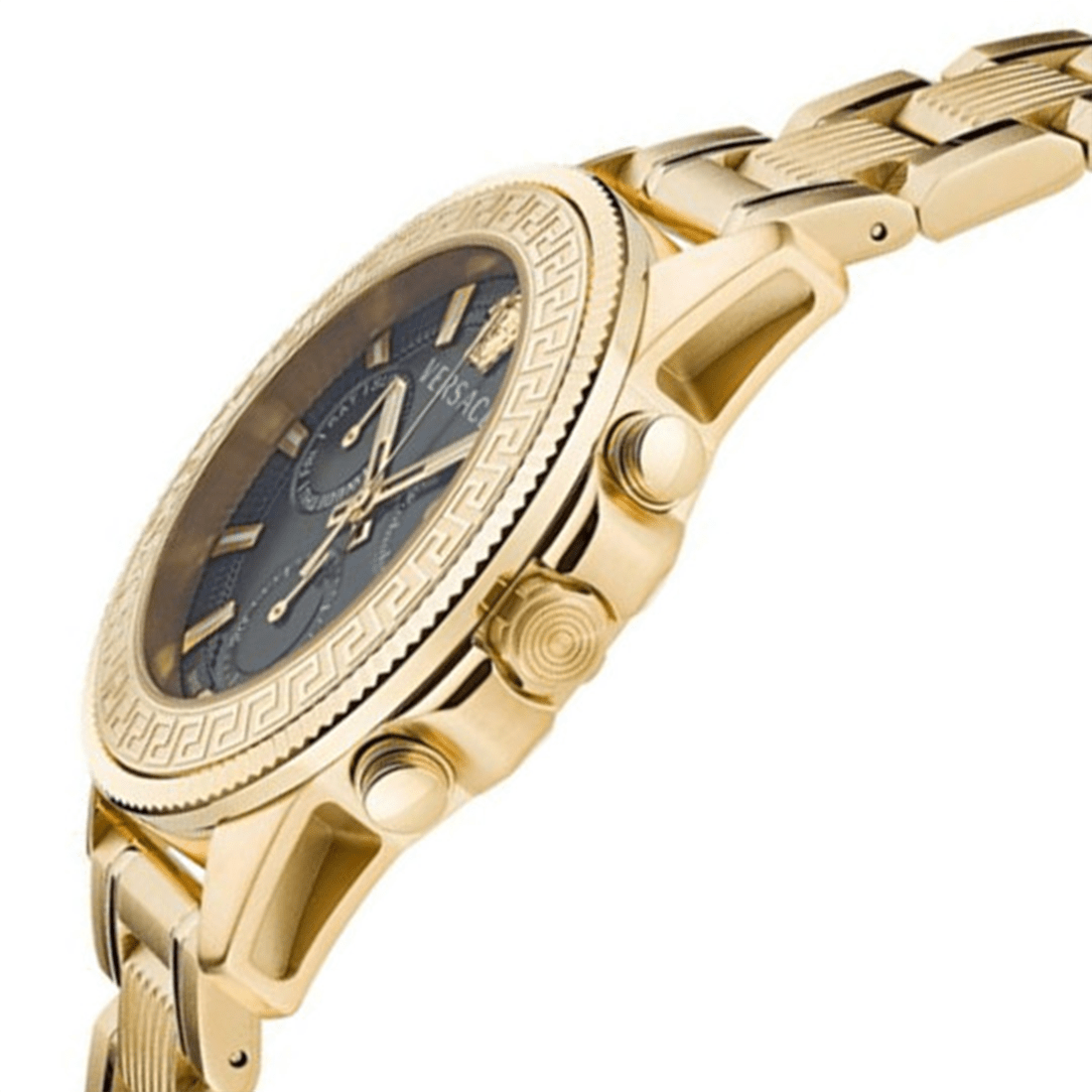 Versace Men Dial & Stainless Steel Bracelet Style Straps Analogue Watch VE3J00622 thumbnail 3