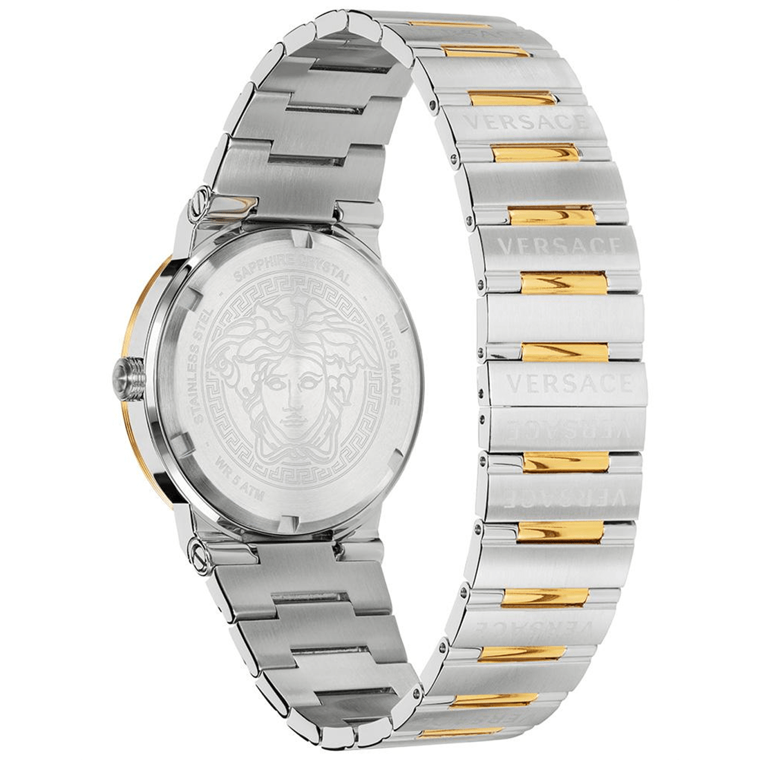 Versace Greca Logo Men's Two-Tone Watch VEVI00420 thumbnail 3