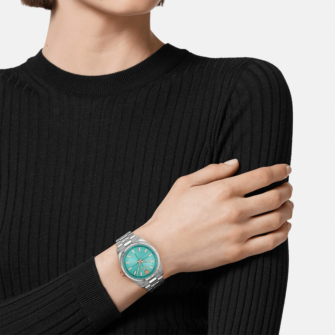 Versace Millenyium Lady Stainless Steel Watch VE0E00225 thumbnail 4