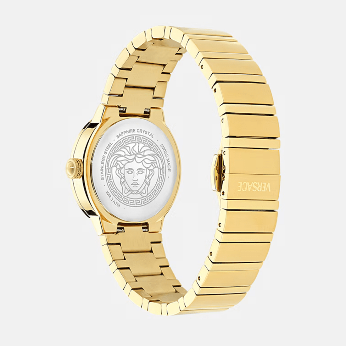 Versace Greca Logo Pearl Gold-Tone Watch VE0S00425 thumbnail 3