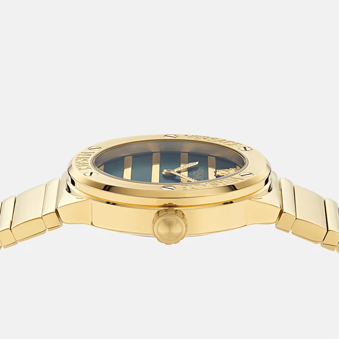 Versace Greca Logo Pearl Gold-Tone Watch VE0S00425 thumbnail 2