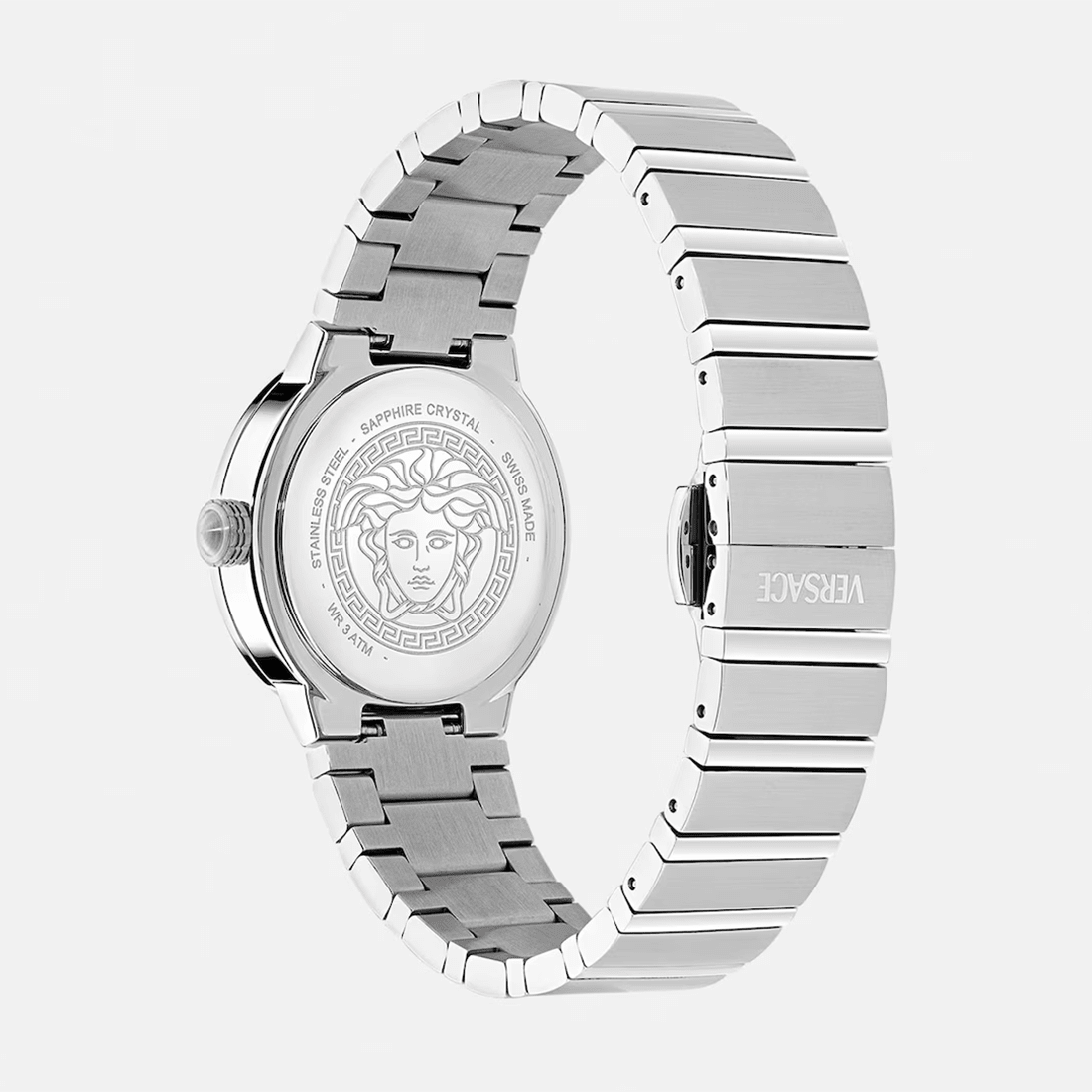 Versace Greca Logo Pearl Stainless Steel Watch PVE0S001-P0025 thumbnail 2