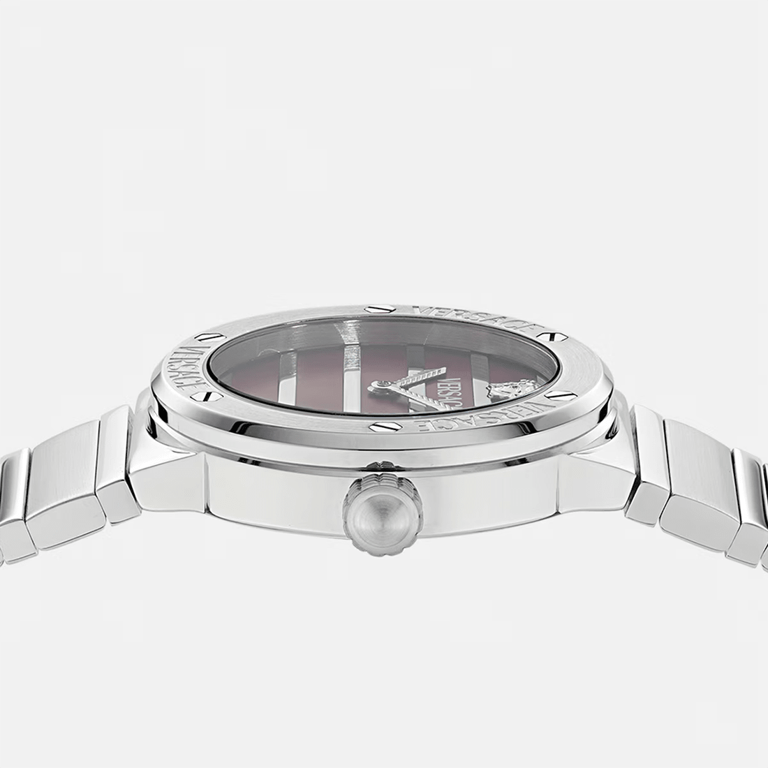 Versace Greca Logo Pearl Stainless Steel Watch PVE0S001-P0025 thumbnail 3