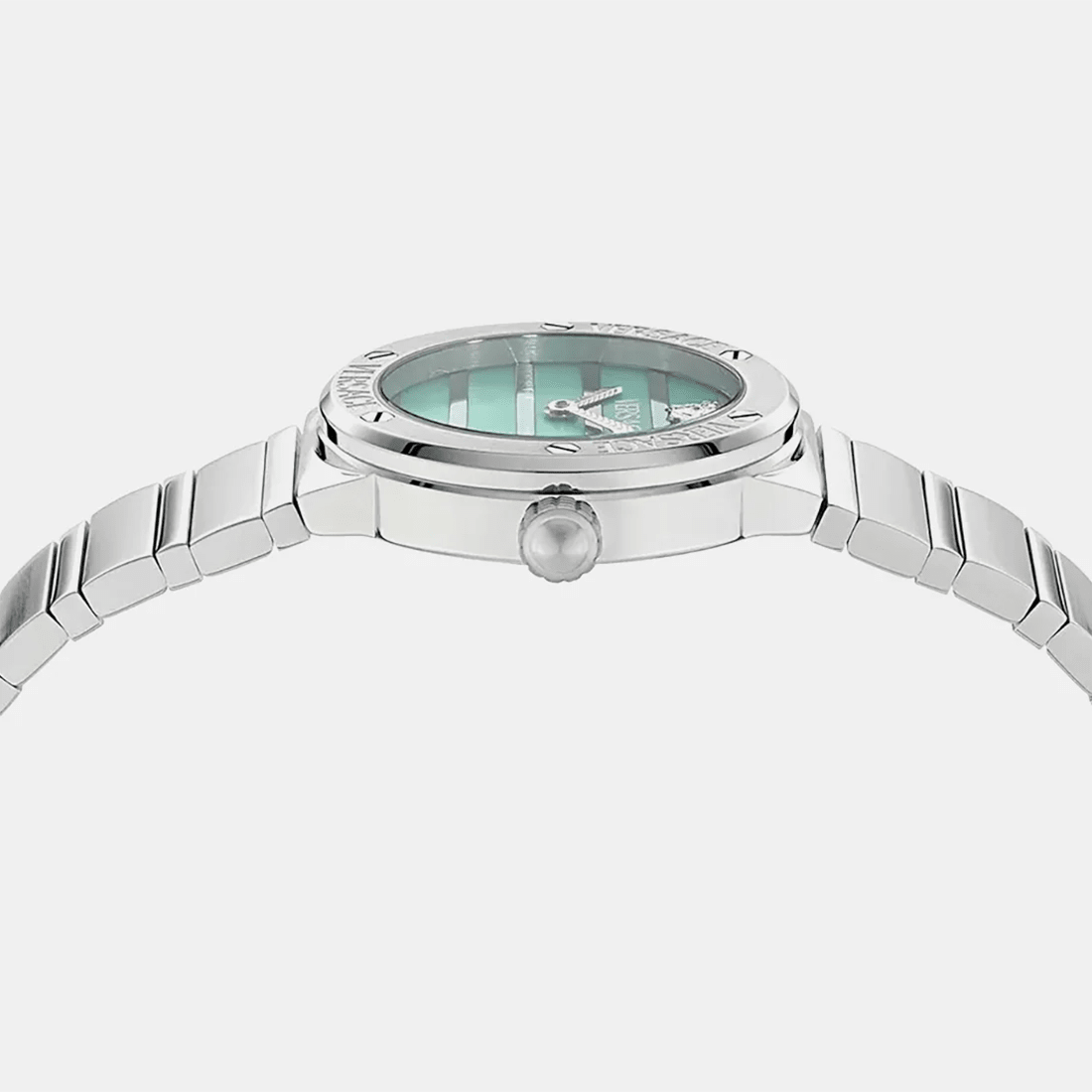 Versace Greca Logo Pearl Stainless Steel Watch VE0S00225 thumbnail 2