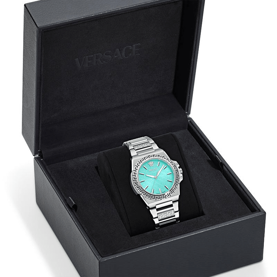 Versace Greca Reaction Lady Stainless Steel Watch VE0D00325 thumbnail 4