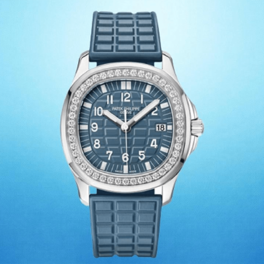 Patek Philippe Aquanaut Luce "Misty Blue" Stainless Steel Watch 5067A-025 thumbnail 3