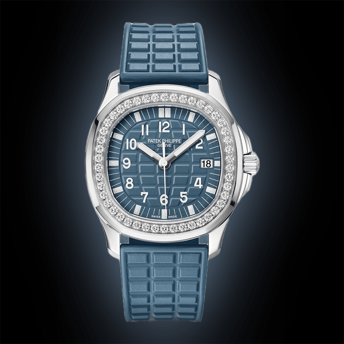 Patek Philippe Aquanaut Luce "Misty Blue" Stainless Steel Watch 5067A-025 thumbnail 4