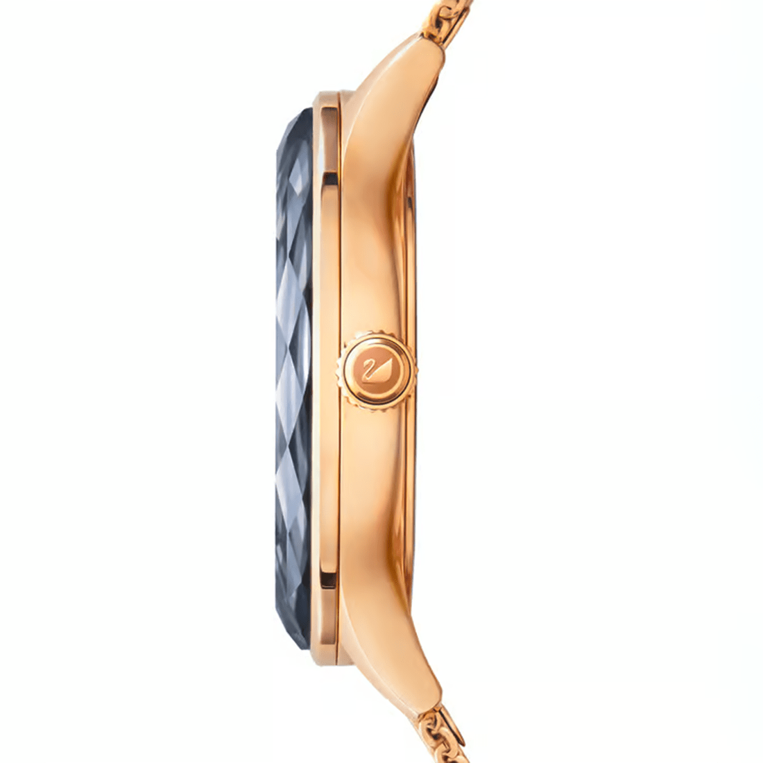 Swarovski Octea Nova Milanese Strap Black & Rose Gold Watch 5295358 thumbnail 3