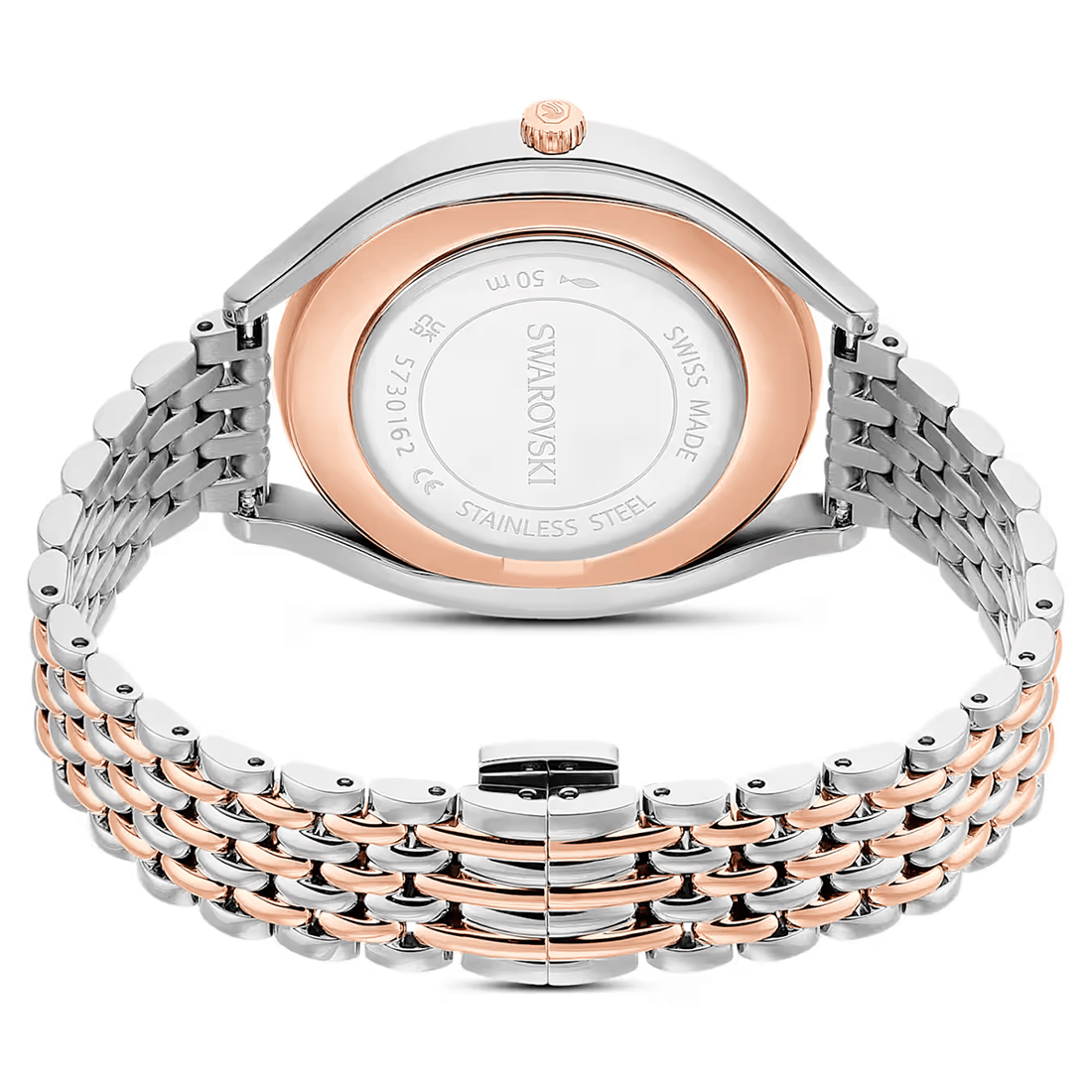 Swarovski Crystalline Aura Two-Tone Bracelet Watch 5519453 thumbnail 2
