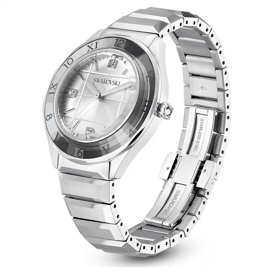 Swarovski Dextera 3-Hand Stainless Steel Watch 5634648 thumbnail 3