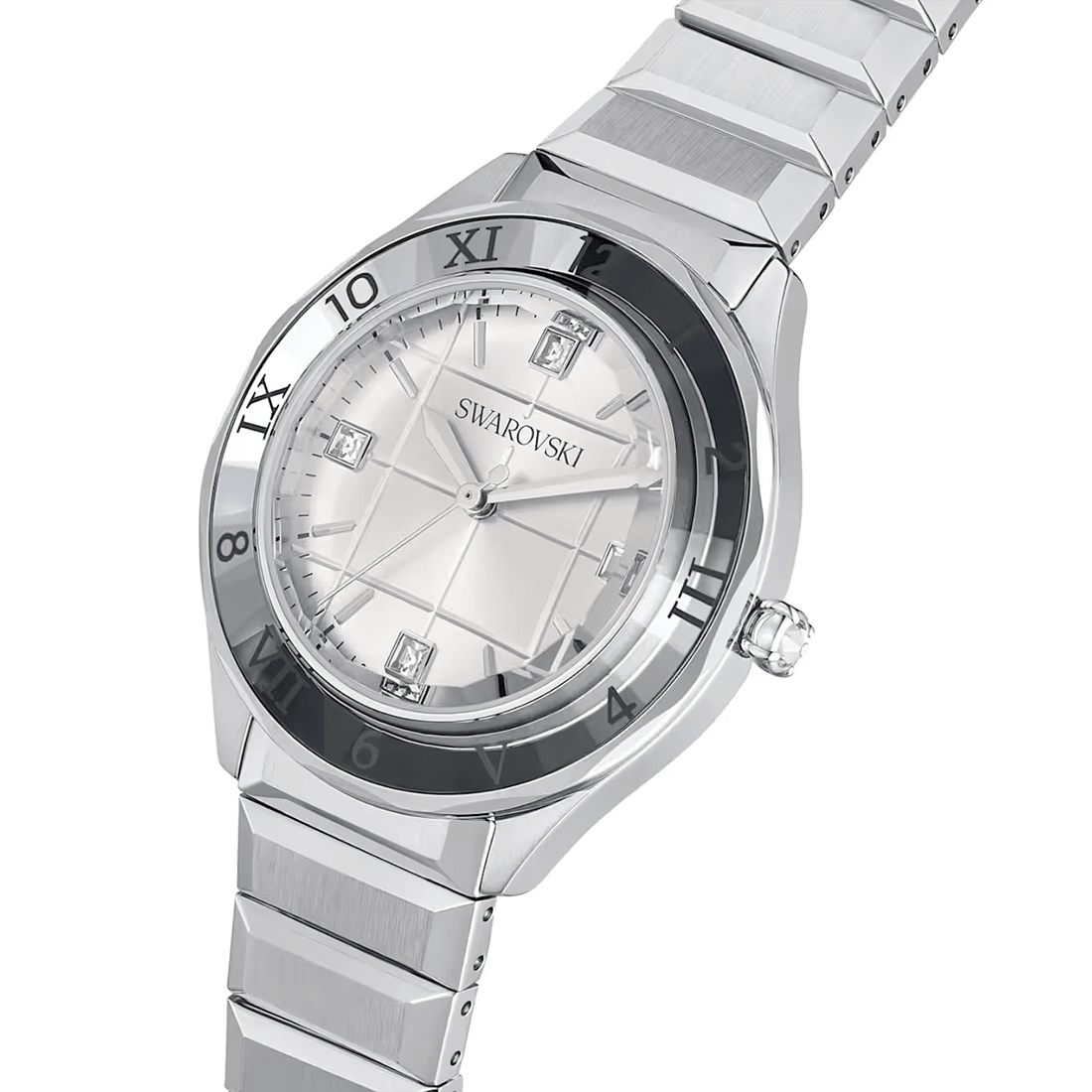 Swarovski Dextera 3-Hand Stainless Steel Watch 5634648 thumbnail 4
