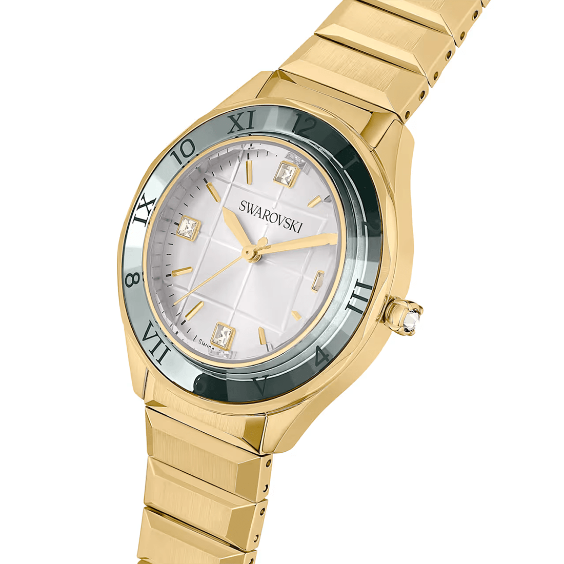 Swarovski Dextera 3-Hand Gold-Tone Watch 5635450 thumbnail 4