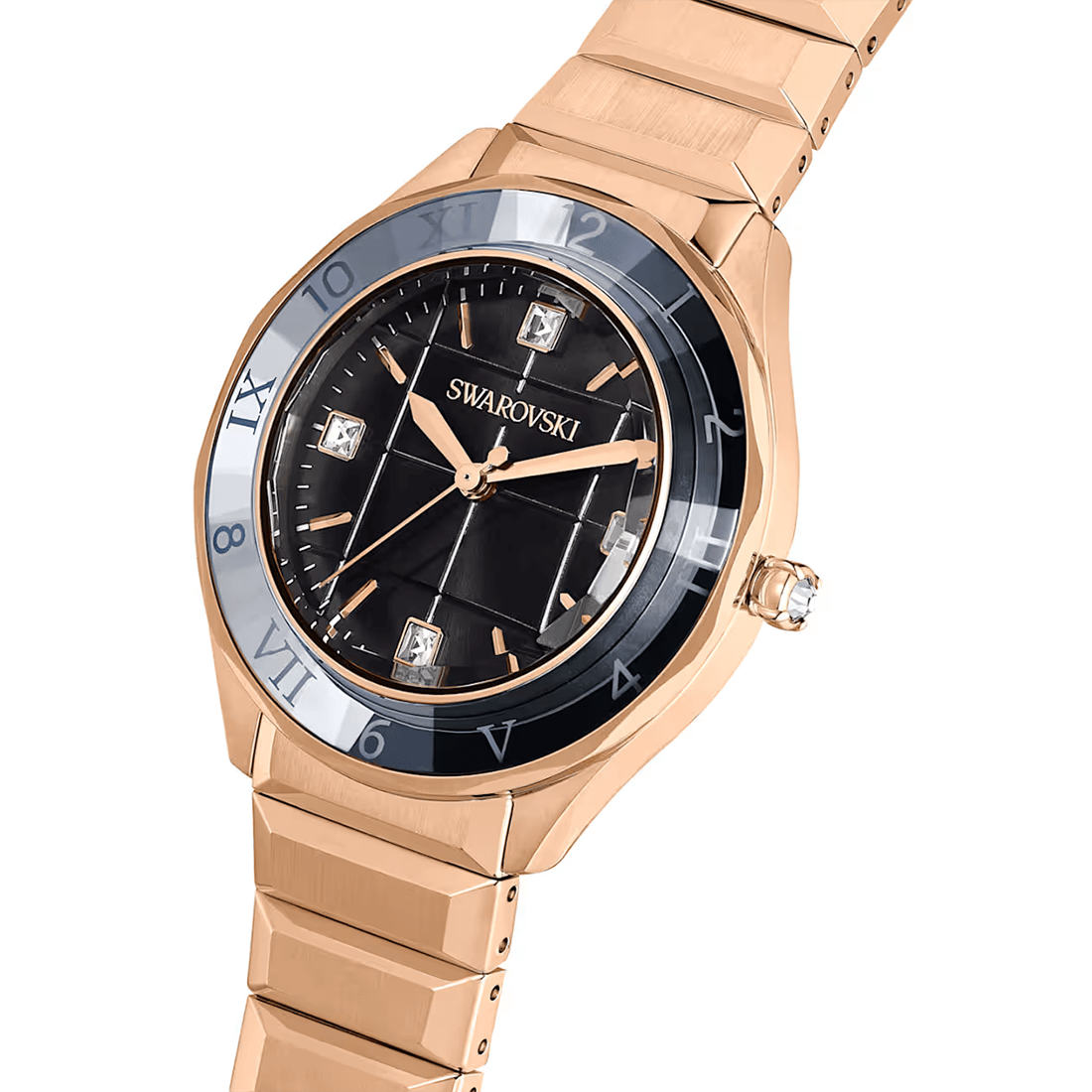 Swarovski Dextera 3-Hand Rose Gold-Tone Watch 5635450 thumbnail 4