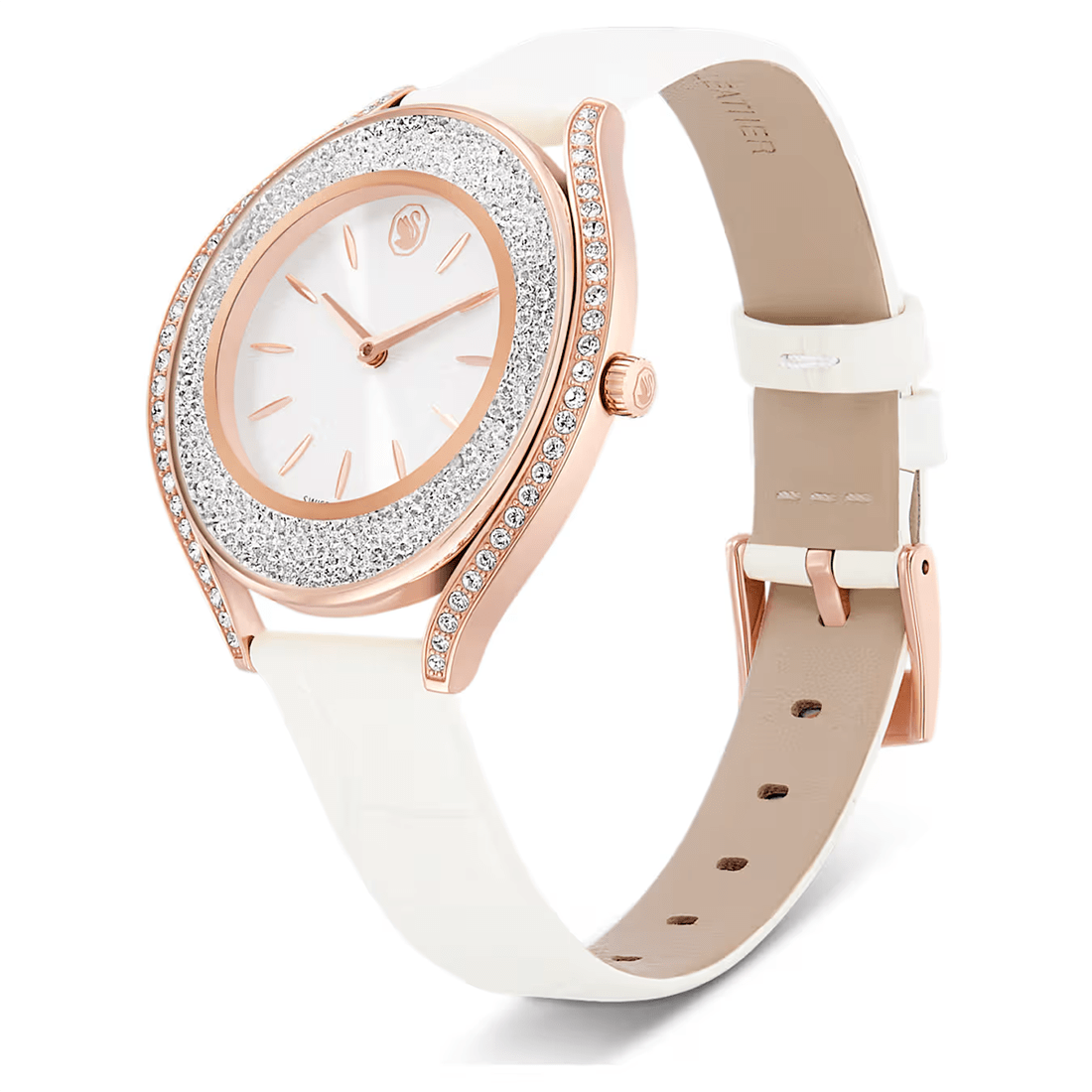 Swarovski Crystalline Aura Leather Strap Watch 5730146 thumbnail 2