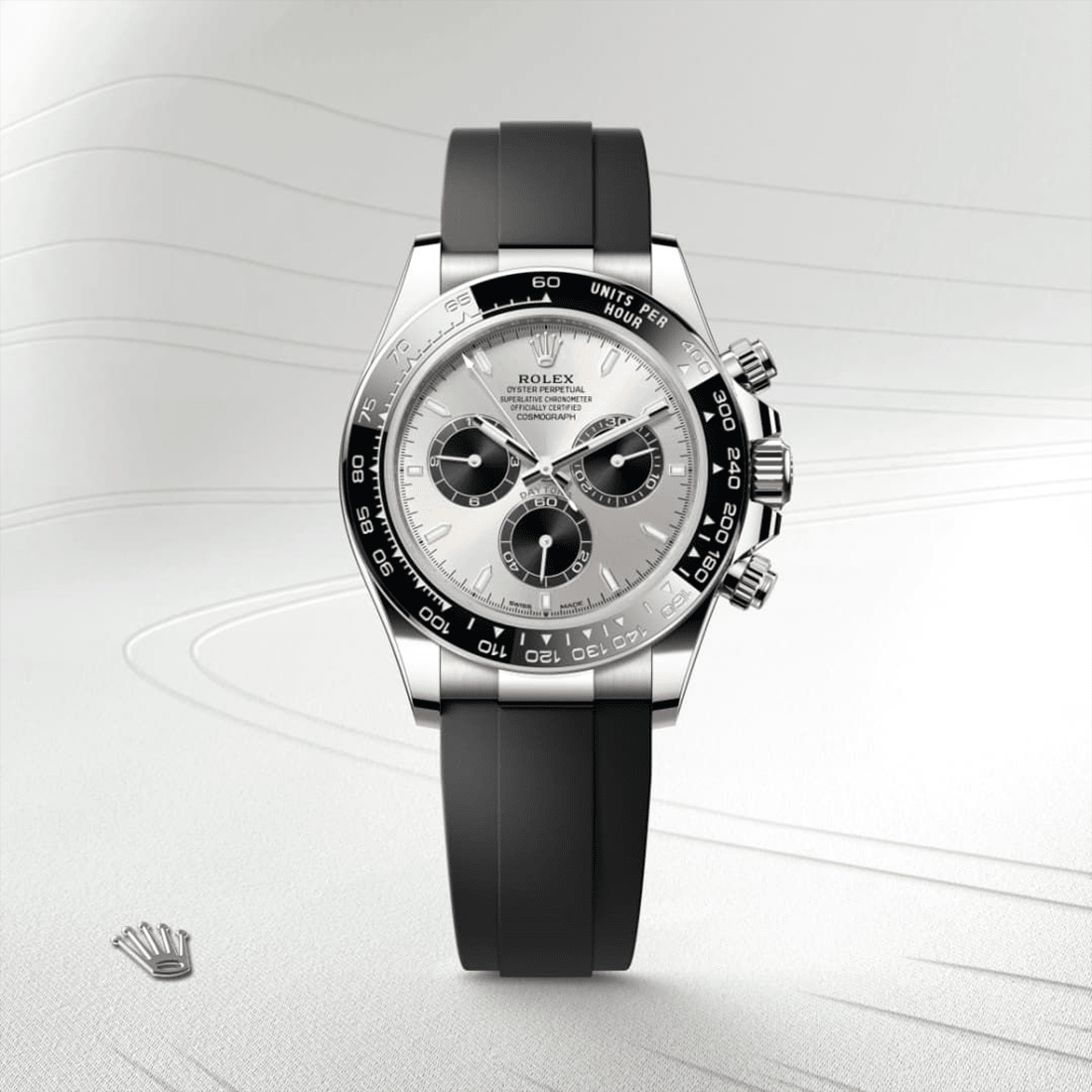 Rolex Cosmograph Daytona Oyster, White Gold Watch M126519LN-0006 thumbnail 3