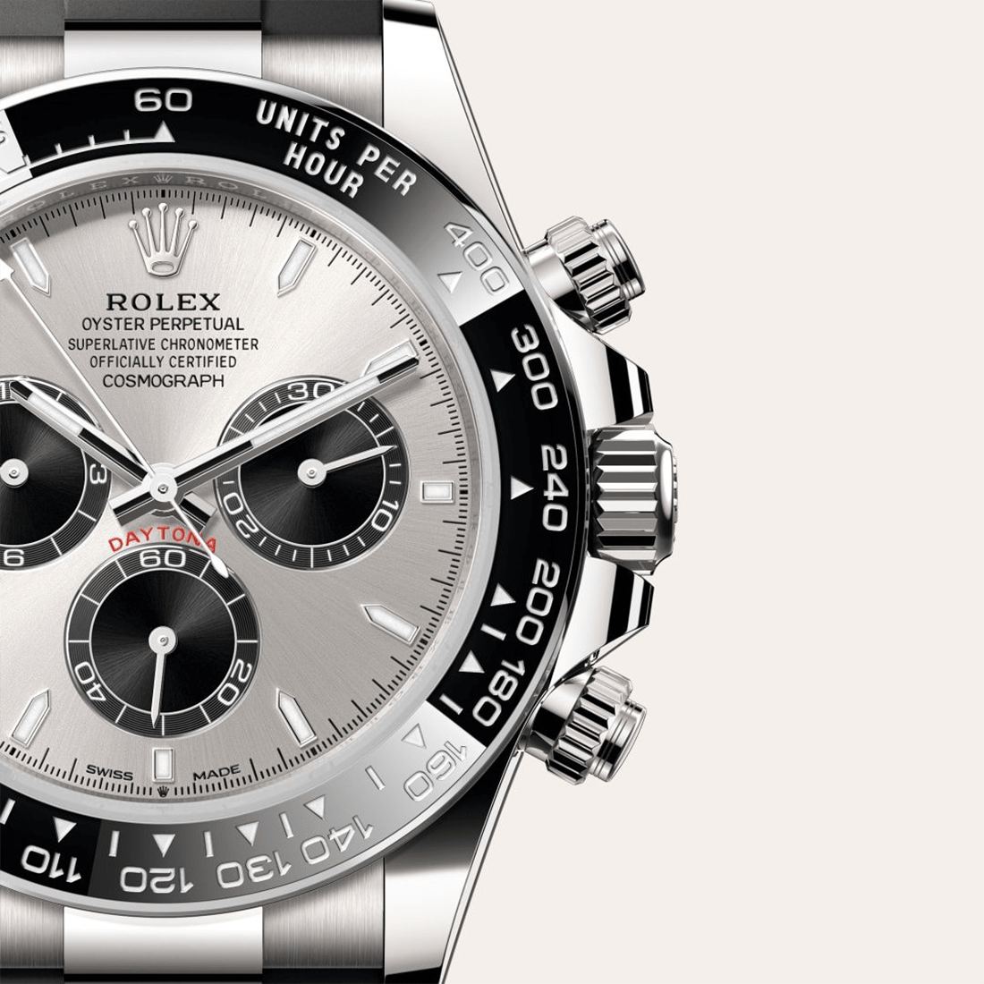 Rolex Cosmograph Daytona Oyster, White Gold Watch M126519LN-0006 thumbnail 4