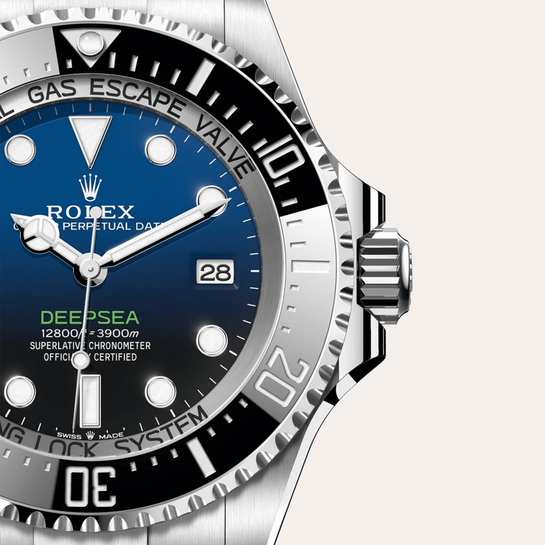 Rolex Deepsea Oyster, Oystersteel D-Blue Dial Watch M136660-0005 thumbnail 3