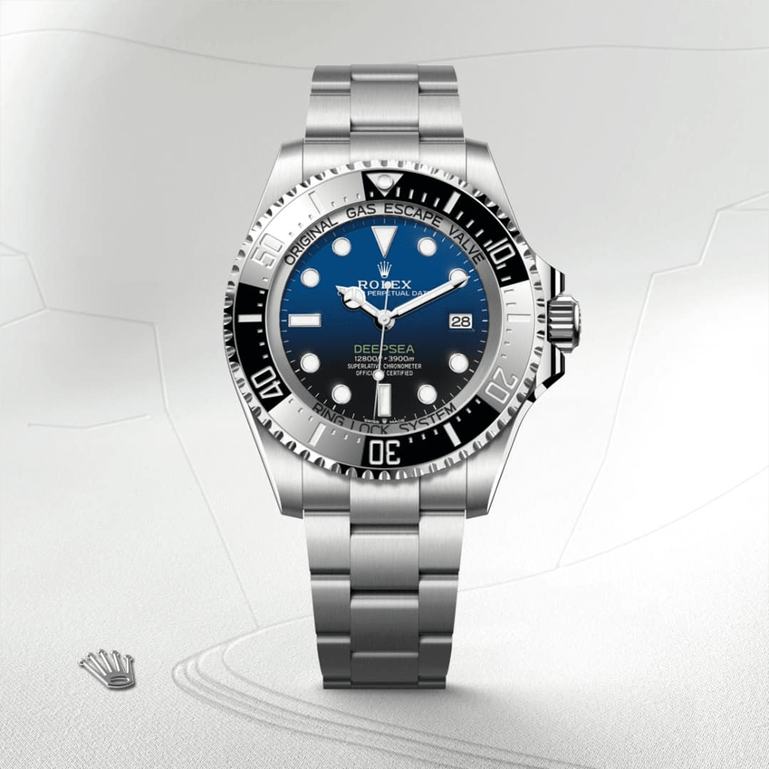 Rolex Deepsea Oyster, Oystersteel D-Blue Dial Watch M136660-0005 thumbnail 7