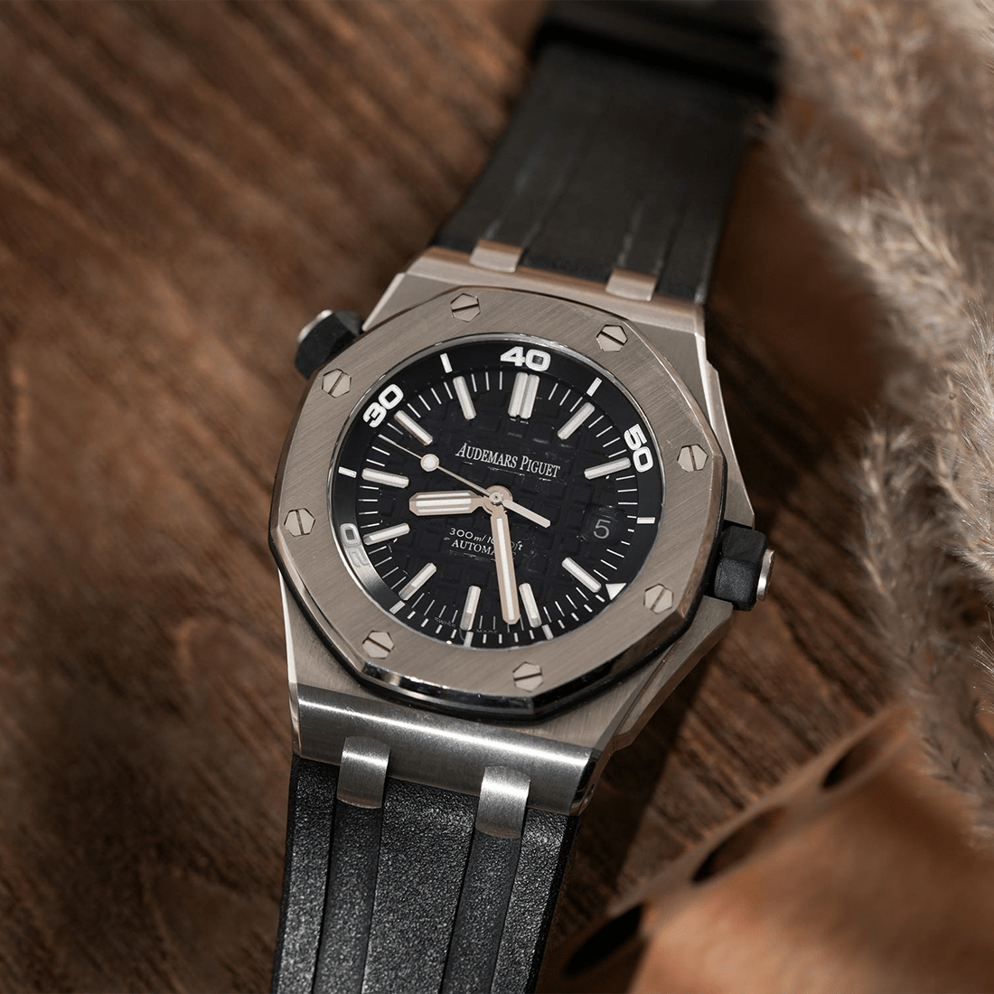 Audemars Piguet Royal Oak Offshore Diver Black Dial Watch 15703ST.OO.A002CA.01 thumbnail 9