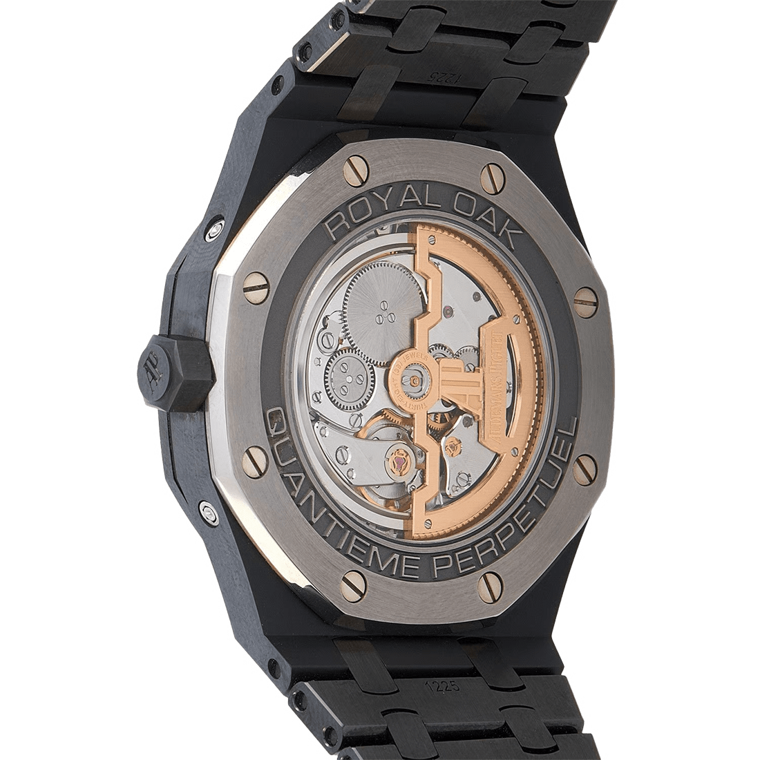 Audemars Piguet Royal Oak Perpetual Calendar Black Dial Watch 26579CE.OO.1225CE.01 thumbnail 4