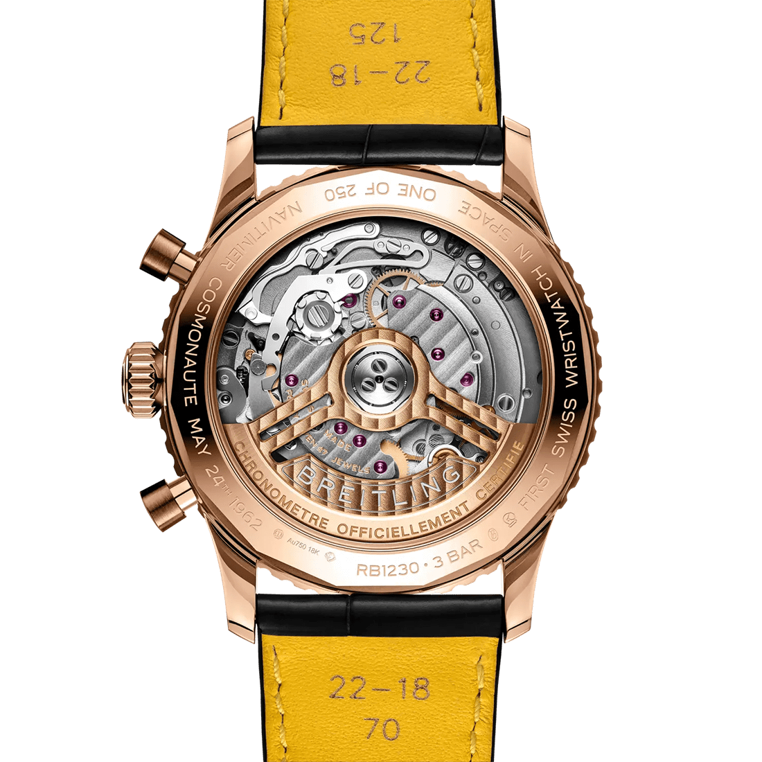 Breitling Navitimer B12 Chronograph 41 Cosmonaute Watch RB12302A1L1P1 thumbnail 2