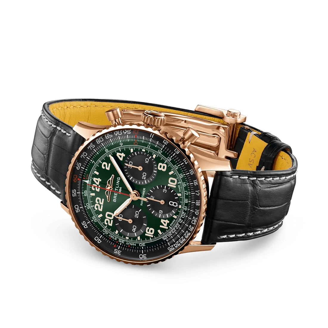 Breitling Navitimer B12 Chronograph 41 Cosmonaute Watch RB12302A1L1P1 thumbnail 4