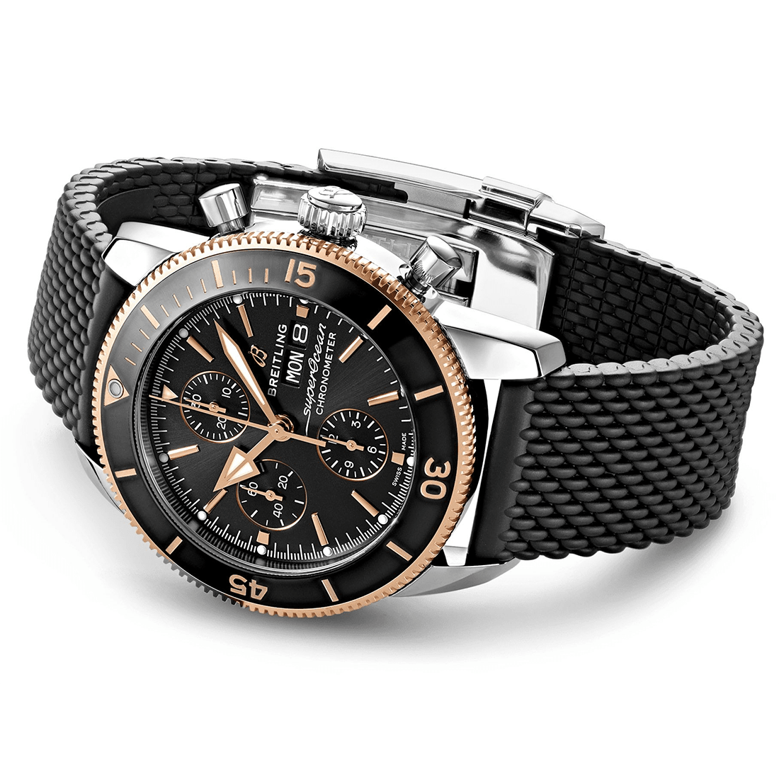 Breitling Superocean Heritage Chronograph 44 Black Dial Automatic Watch U13313121B1S1 thumbnail 4