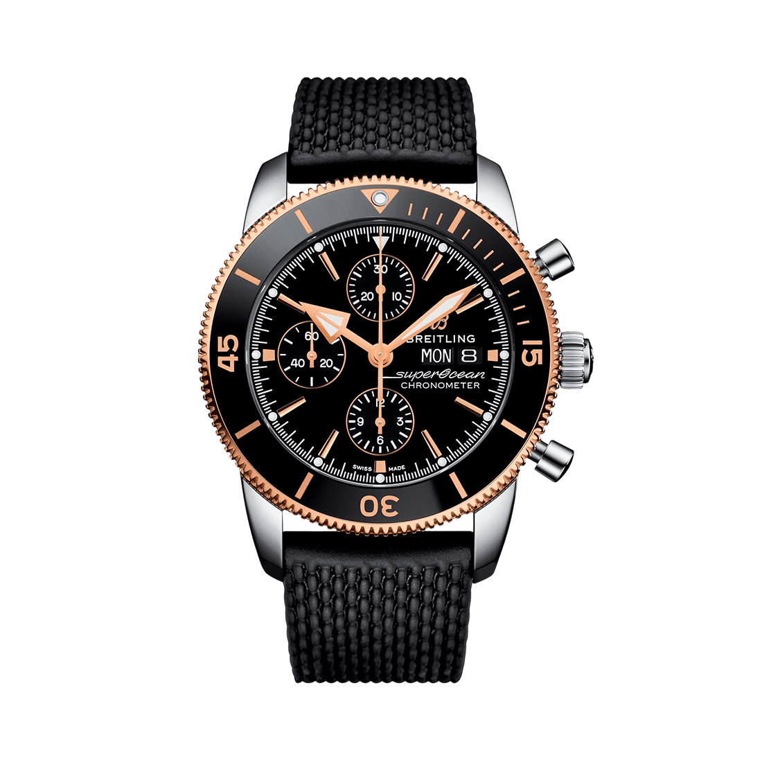 Breitling Superocean Heritage Chronograph 44 Black Dial Automatic Watch U13313121B1S1