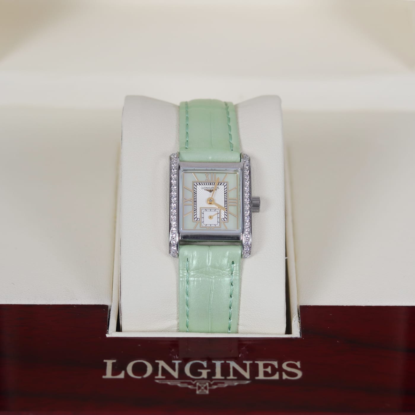 Longines Mini DolceVita Mint Green Women Watch L5.200.0.05.2 thumbnail 6