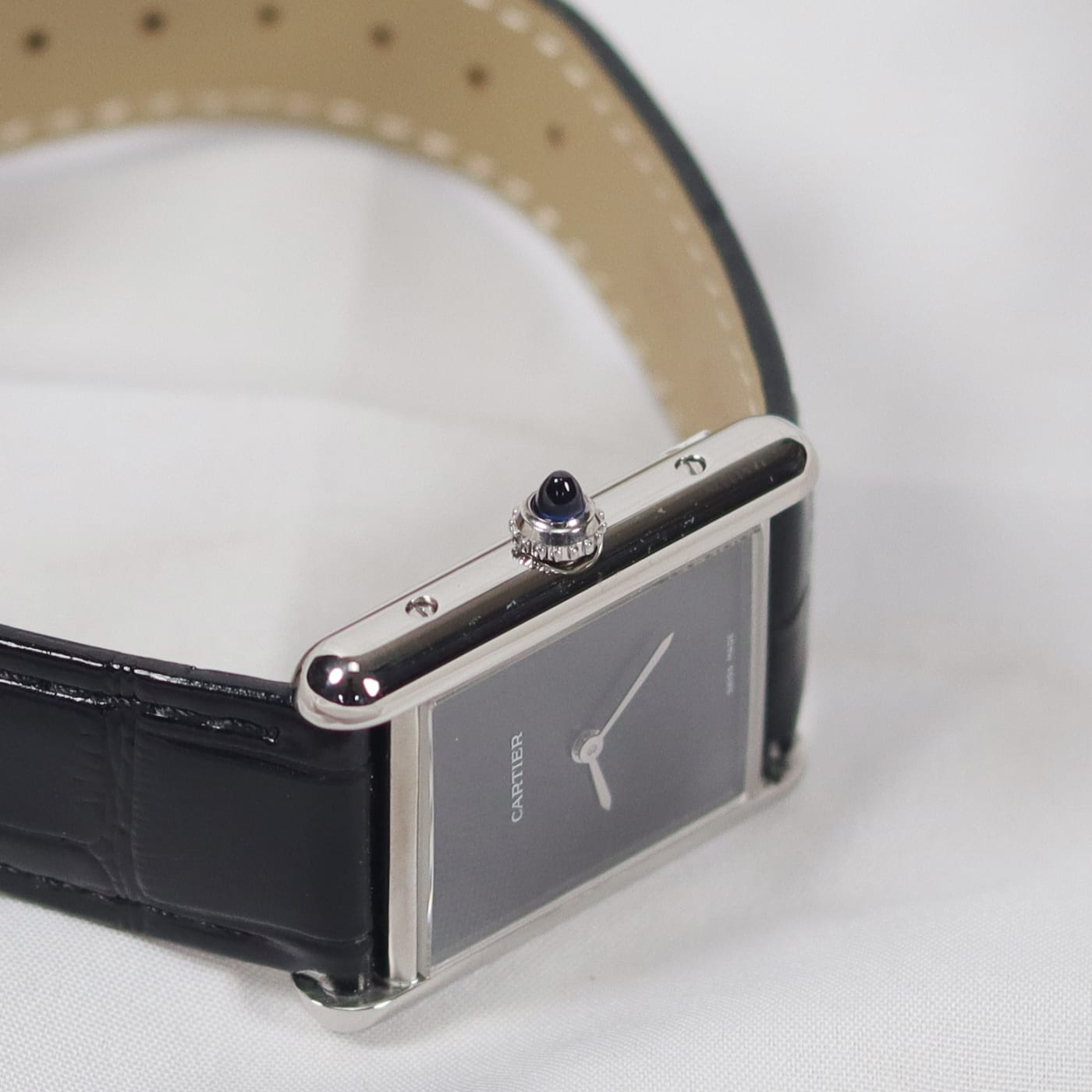 Cartier Tank Must de Cartier Black Dial Watch WSTA0108 thumbnail 4