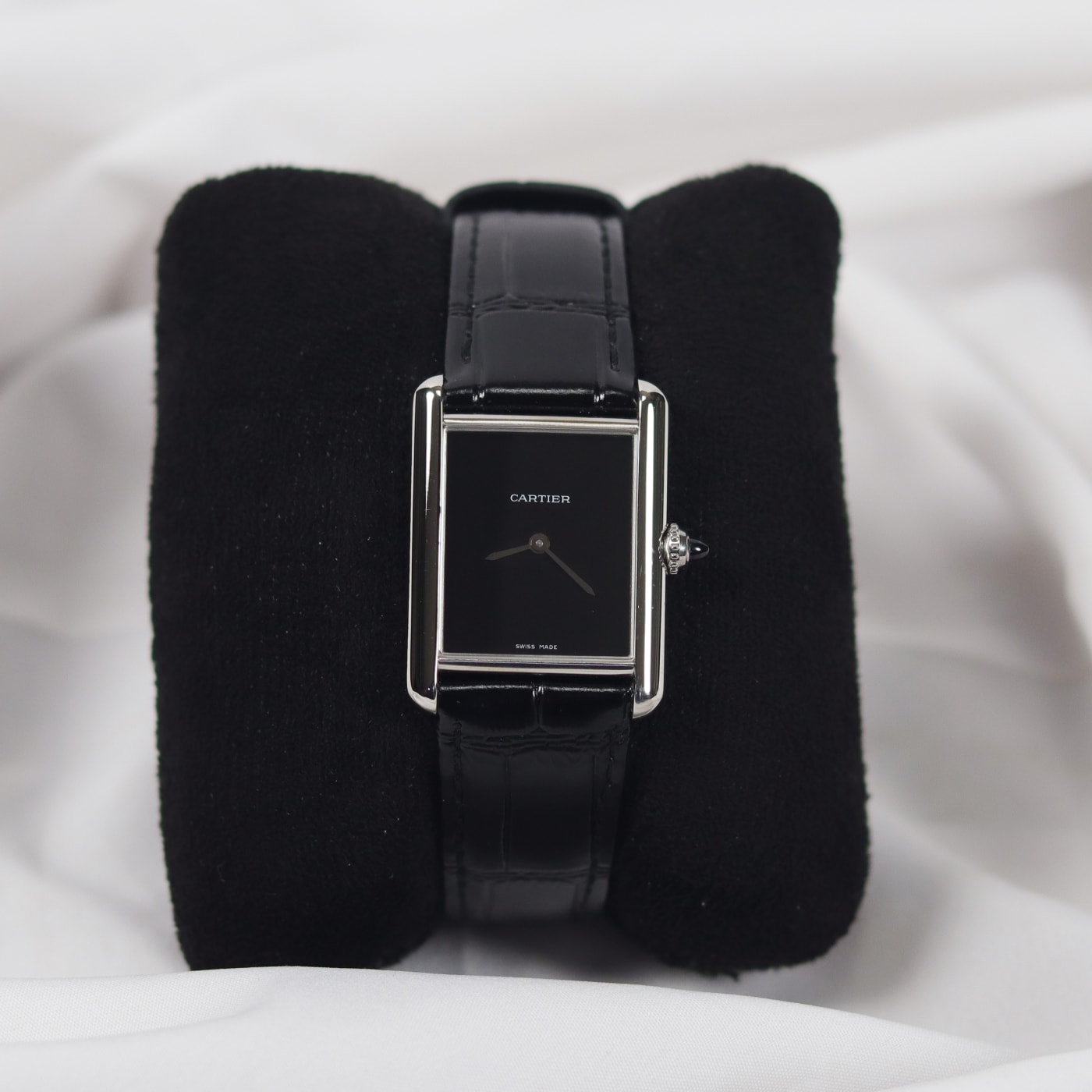 Cartier Tank Must de Cartier Black Dial Watch WSTA0108 thumbnail 2