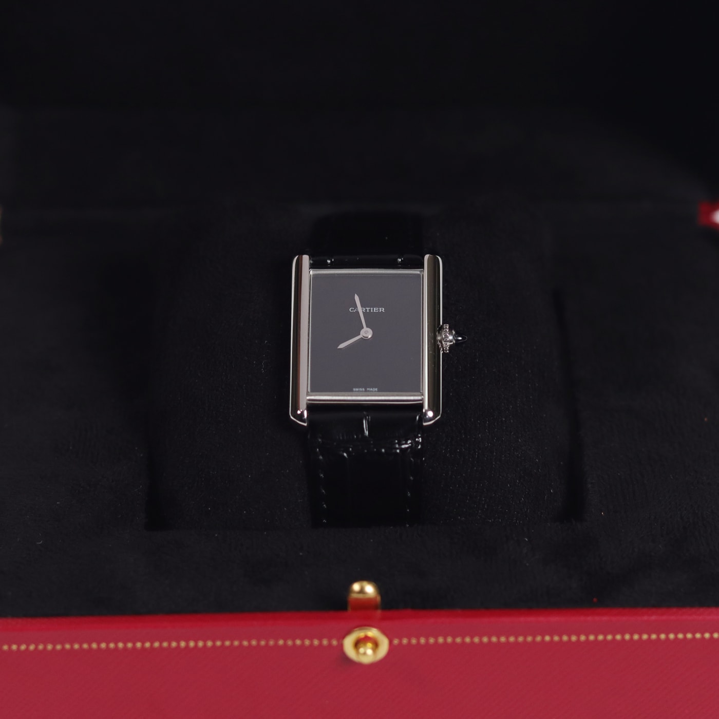 Cartier Tank Must de Cartier Black Dial Watch WSTA0108 thumbnail 7