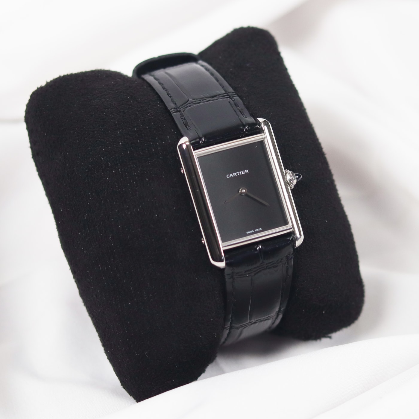 Cartier Tank Must de Cartier Black Dial Watch WSTA0108 thumbnail 3